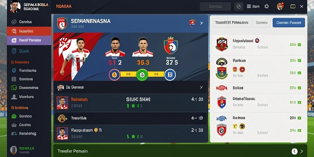 Tampilan menarik dari menu utama 98TOTO.