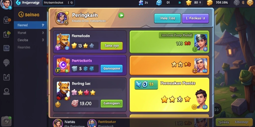 Tampilan antarmuka yang menarik dan intuitif.