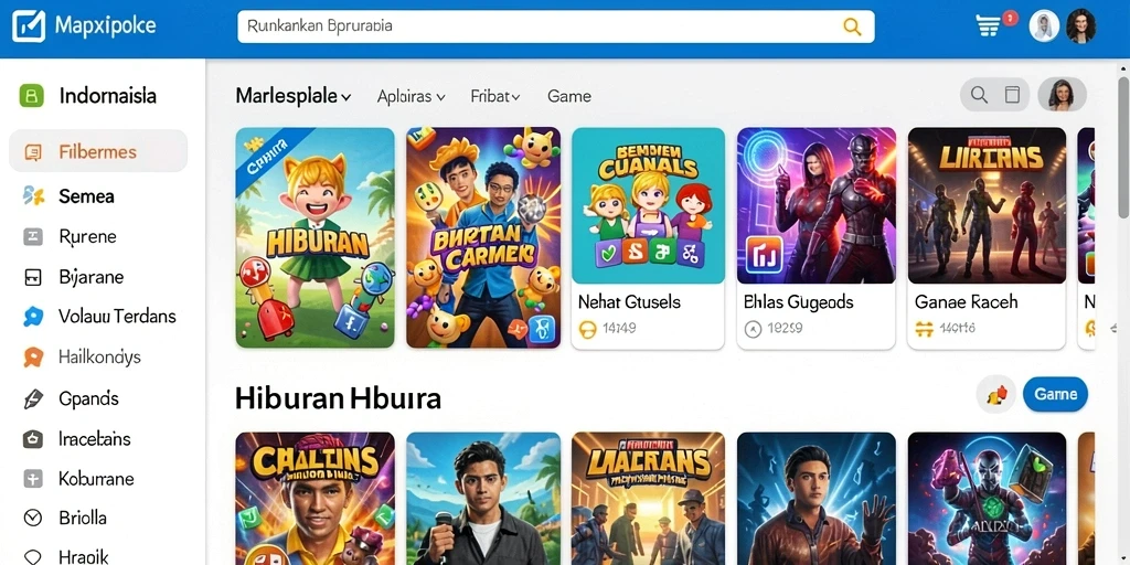 Tampilan grafis yang menarik dan memukau.