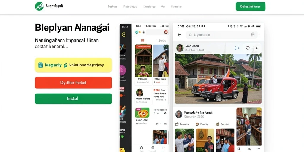 Tampilan antarmuka yang user-friendly dan menarik.