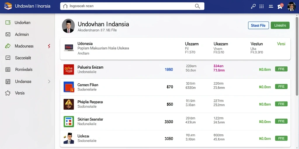 Gambaran umum antarmuka pengguna yang menarik.