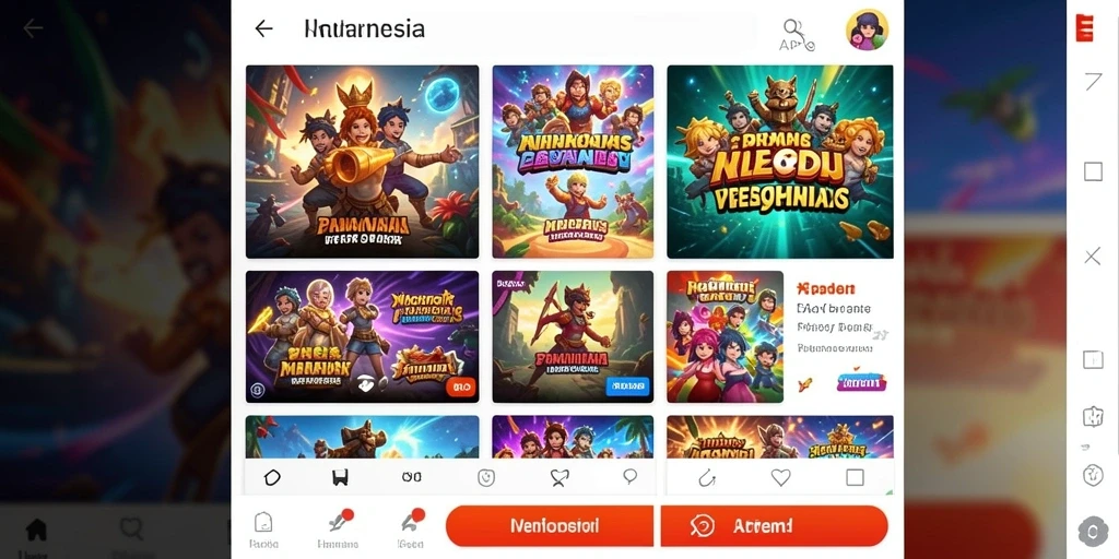 Screenshot menunjukkan karakter utama dalam aksi.
