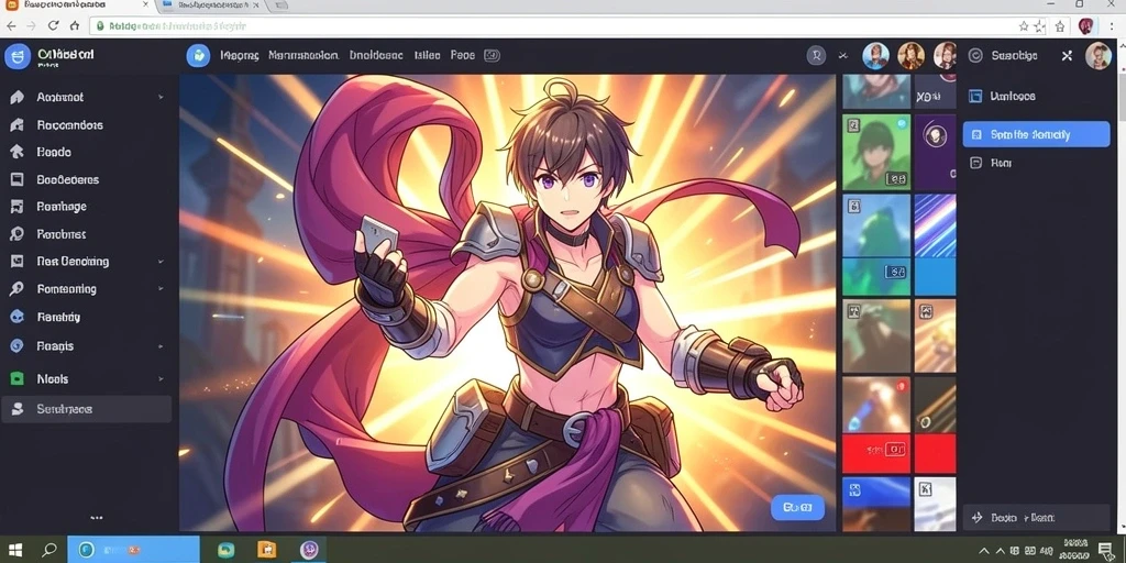 Tangkapan layar menampilkan gameplay seru D200M.