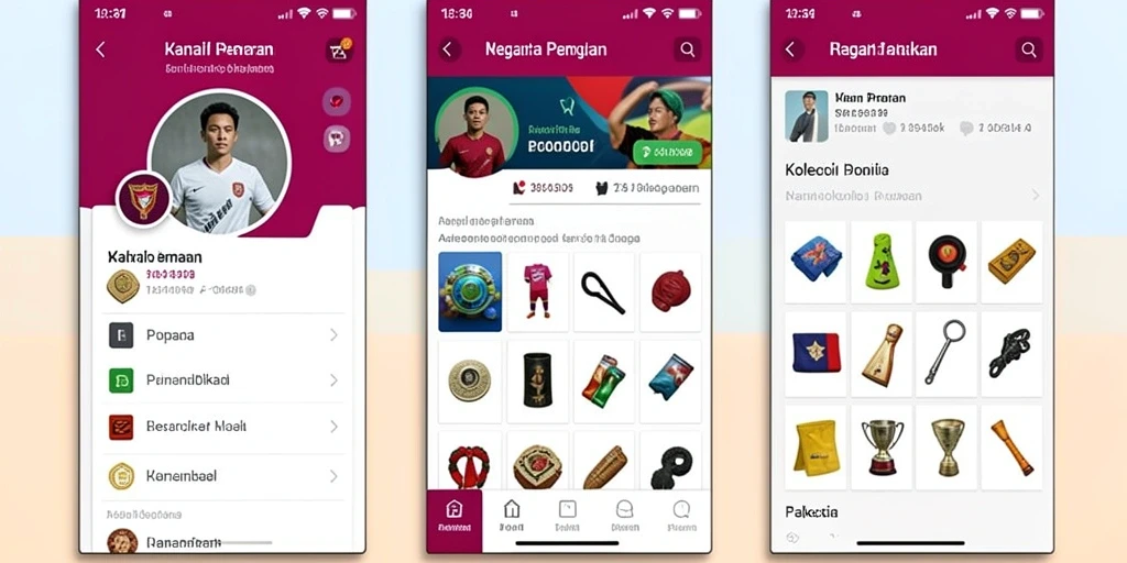 Tampilan antarmuka yang ramah pengguna dan menarik.