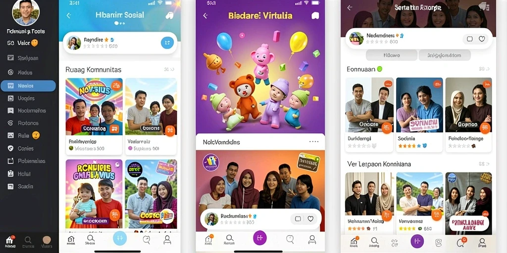 Tampilan antarmuka yang menarik dan intuitif.