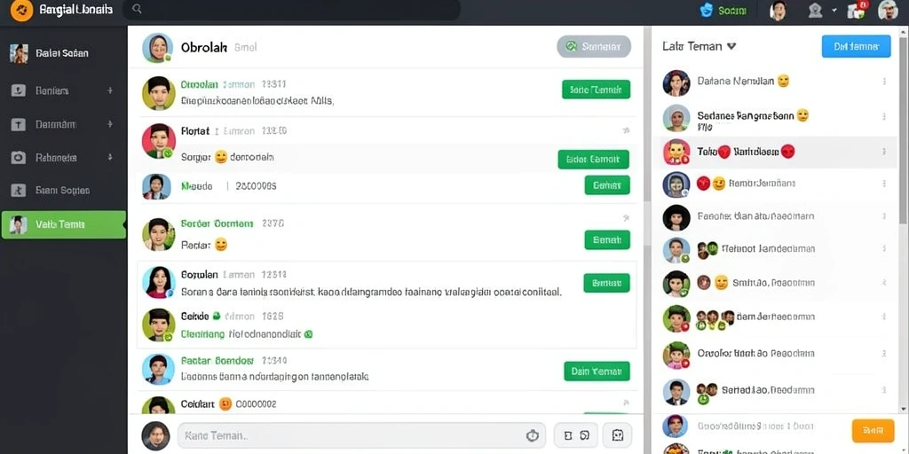 Tampilan antarmuka yang intuitif dan menarik.