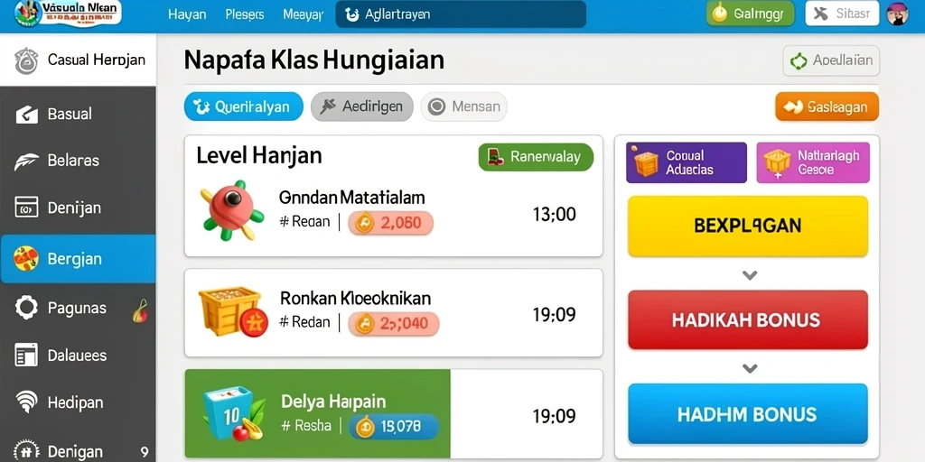 Tampilan antarmuka yang bersih dan intuitif.