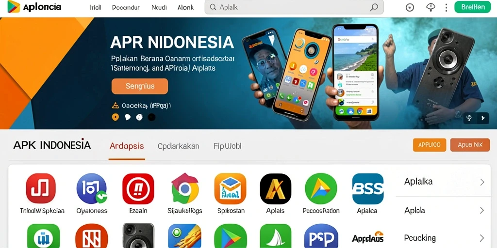 Tampilan menu utama yang menarik dan intuitif.