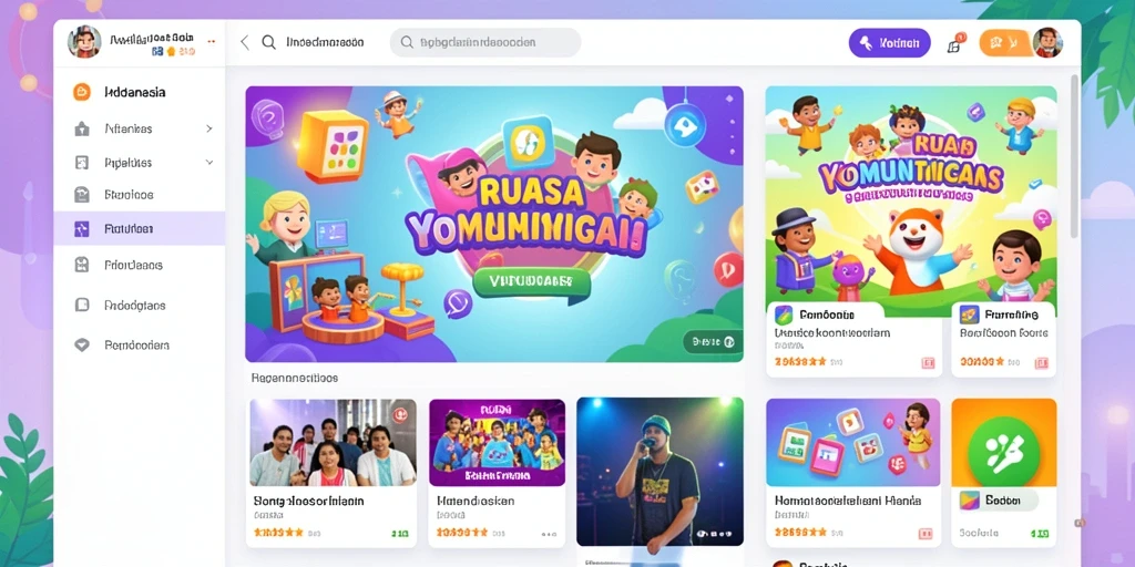 Tampilan antarmuka yang ramah pengguna dan menarik.