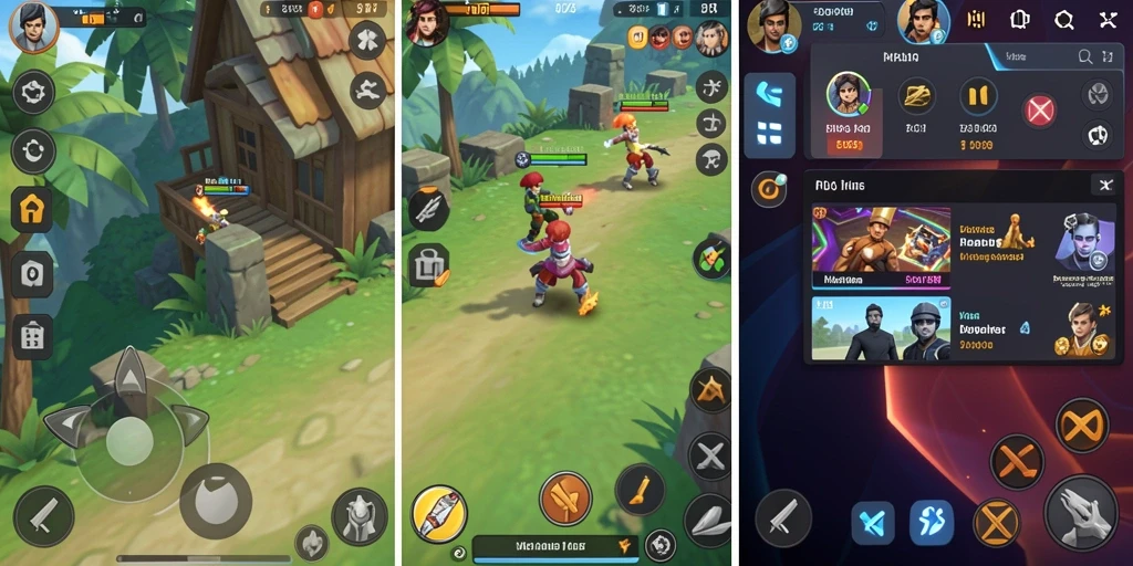 Screenshot menampilkan karakter utama dalam petualangan.