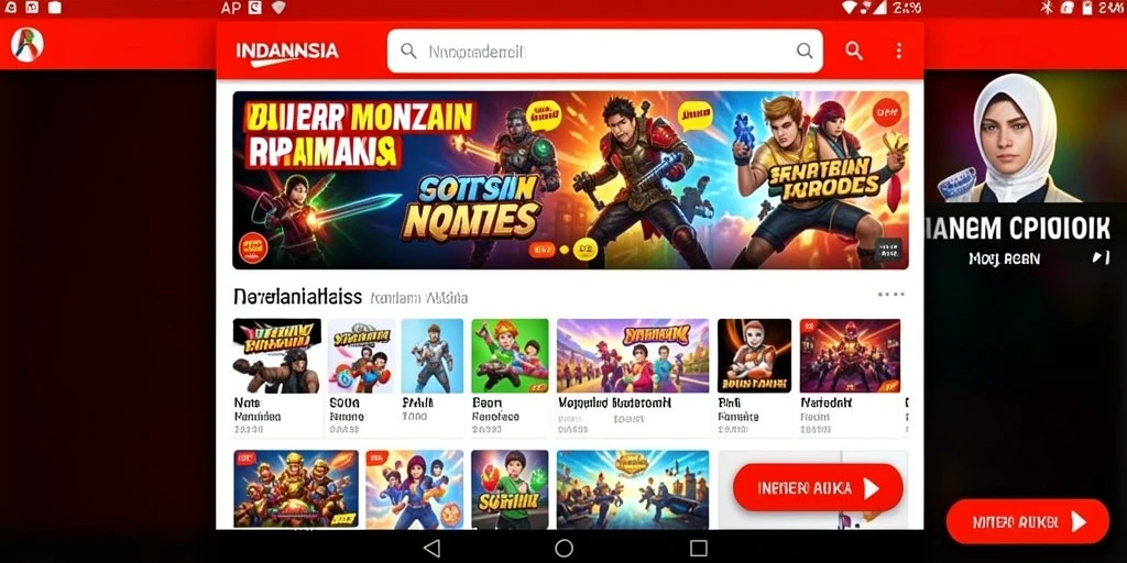 Tampilan antarmuka yang menarik dan user-friendly.