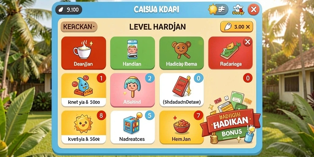 Tampilan awal yang menarik dan intuitif.