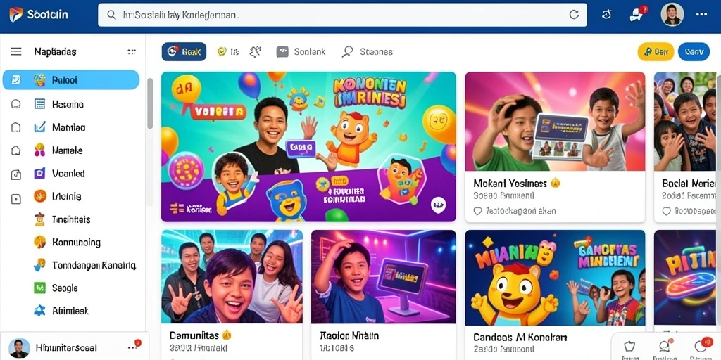 Tampilan antarmuka yang menarik dan mudah dinavigasi.