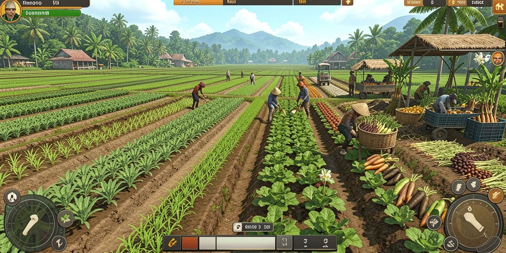 Tampilan antarmuka aplikasi yang menarik dan modern.