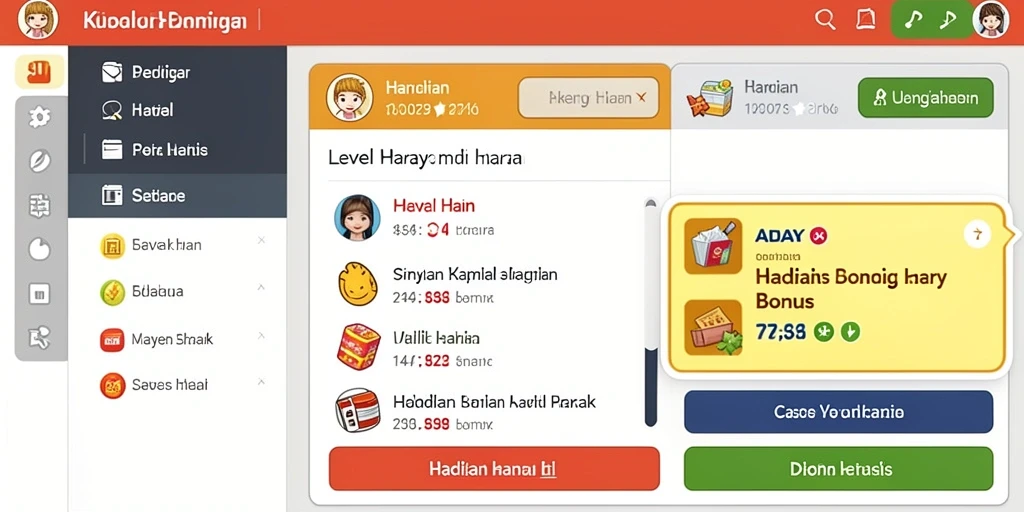 Tampilan antarmuka yang mudah digunakan.