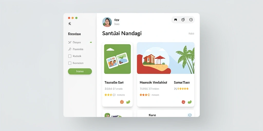 Menampilkan grafik level yang menawan.
