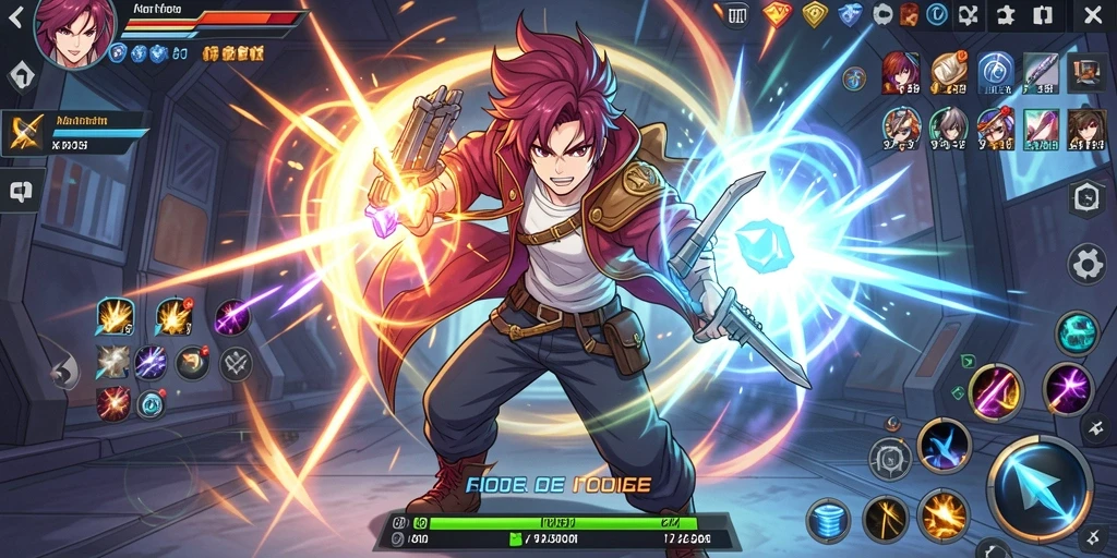Tampilan antarmuka game yang intuitif dan mudah digunakan.