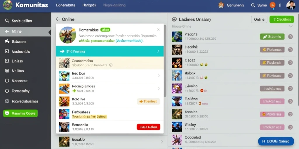 Screenshot menampilkan karakter utama dalam aksi.