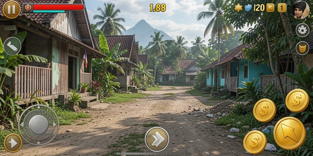 Tampilan antarmuka yang intuitif dan menarik.